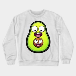 Cute Avocado Crewneck Sweatshirt